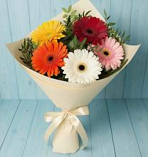 Букет цветов из:  Герберы в Цивильске