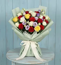Букет цветов из:  Розы #REPLACE_PRED# Цивильске