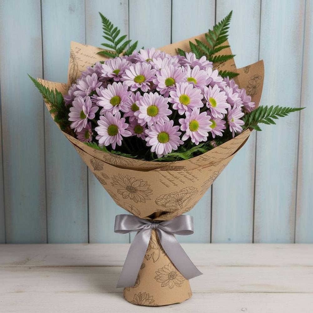 Букет цветов из: Хризантемы в Цивильске