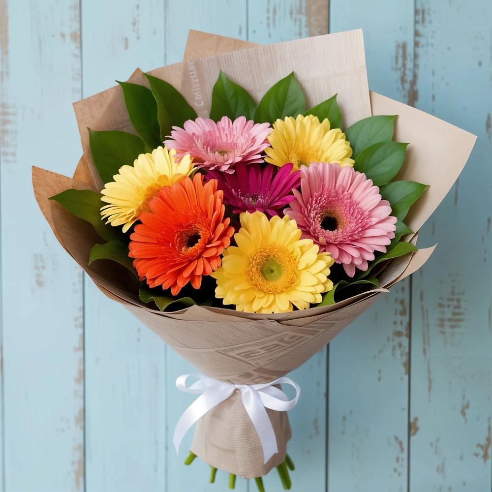 Букет цветов из: Герберы в Цивильске