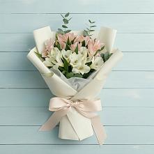 Букет цветов из:  Альстромерии в Цивильске