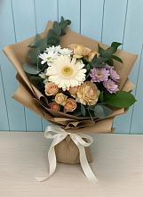 Букет цветов из:  Герберы и Хризантемы в Цивильске