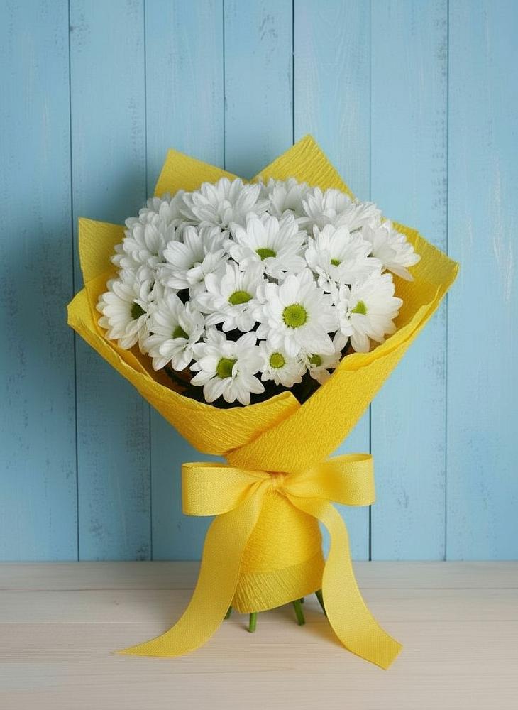 Букет цветов из: Хризантемы в Цивильске