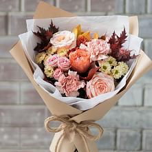 Букет цветов из:  Гвоздики, Хризантемы и Розы #REPLACE_PRED# Цивильске