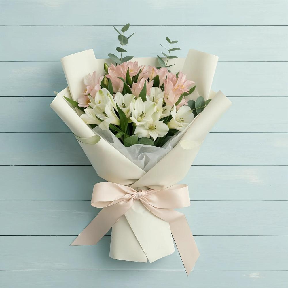 Букет цветов из: Альстромерии в Цивильске