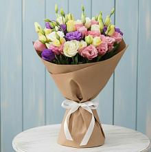 Букет цветов из:  Лизиантусы в Цивильске